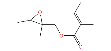 (E)-2,3-Epoxy-2-methylbutyl tiglate
